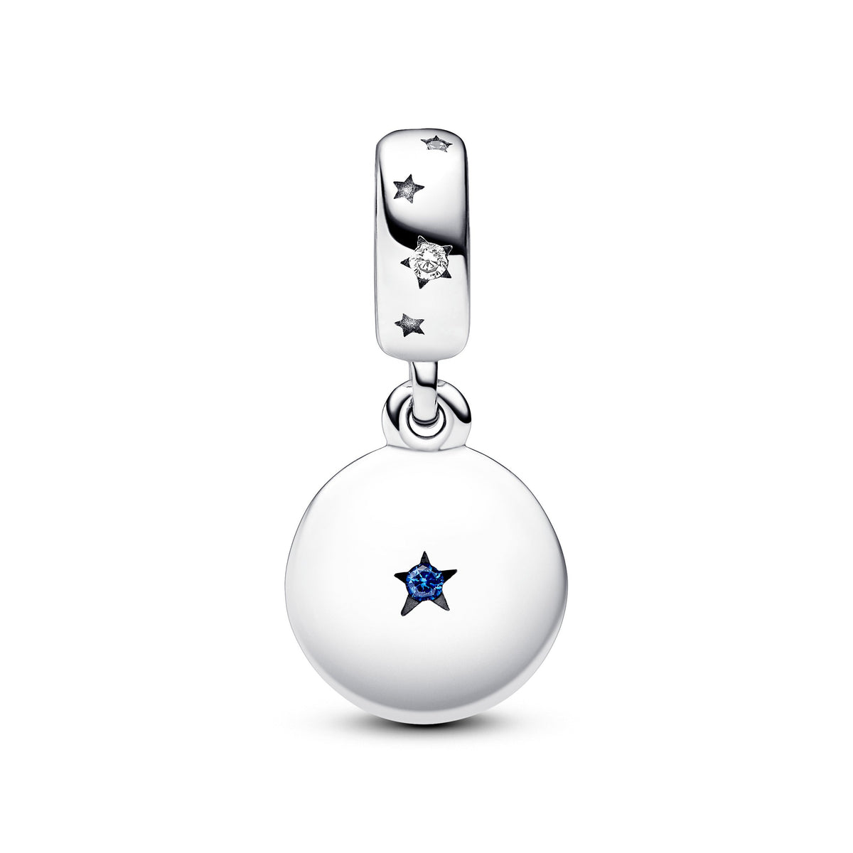 Dangle Charm – Sterling Silver – Family Love Double