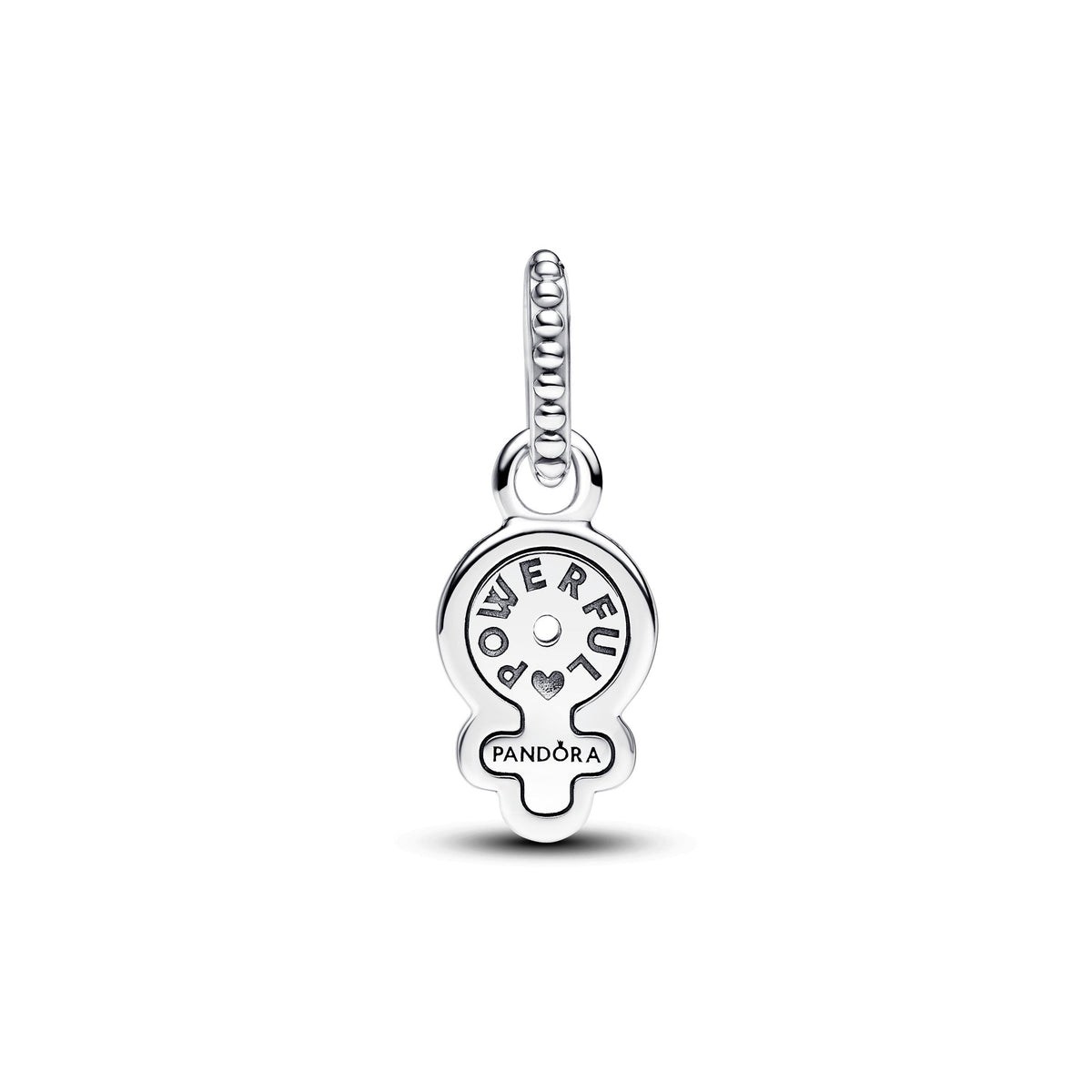 Dangle Charm – Sterling Silver – Powerful Women Opalescent