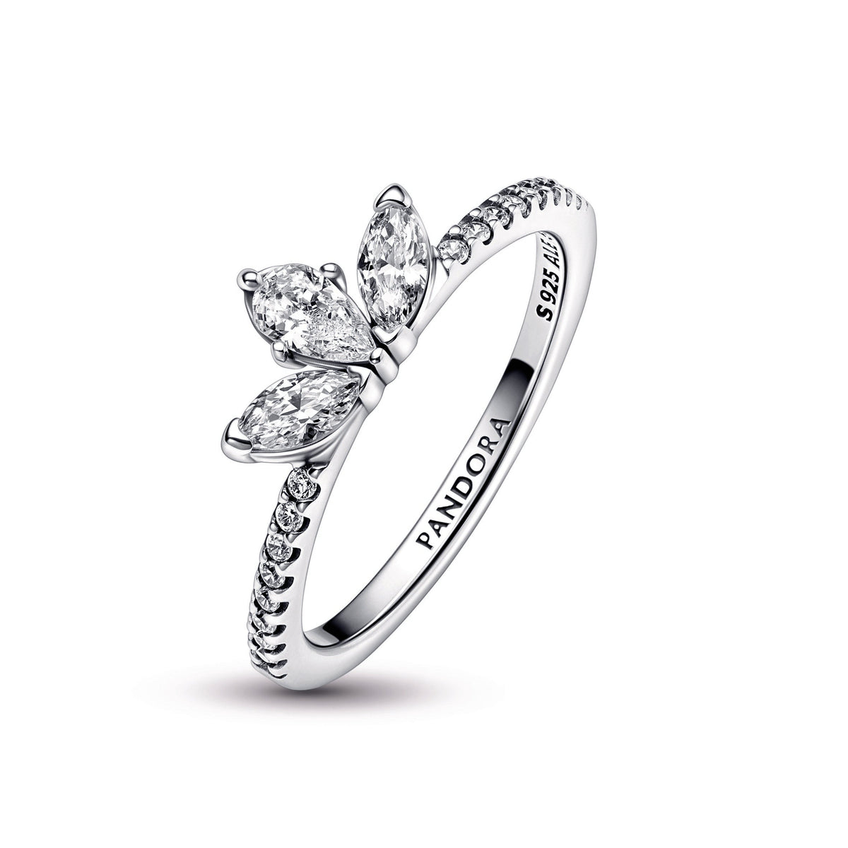 Ring – Sterling Silver – Sparkling Herbarium Cluster