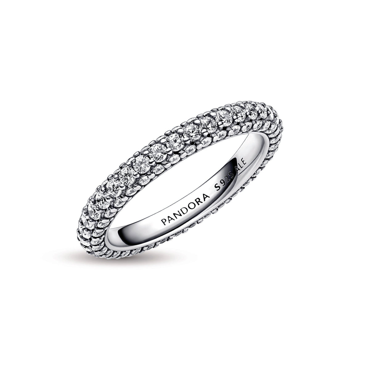 Ring – Sterling Silver – Pandora Timeless Pavé Single-row