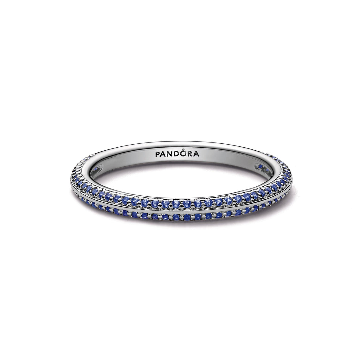 Ring – Sterling Silver – Pandora ME Blue Pavé