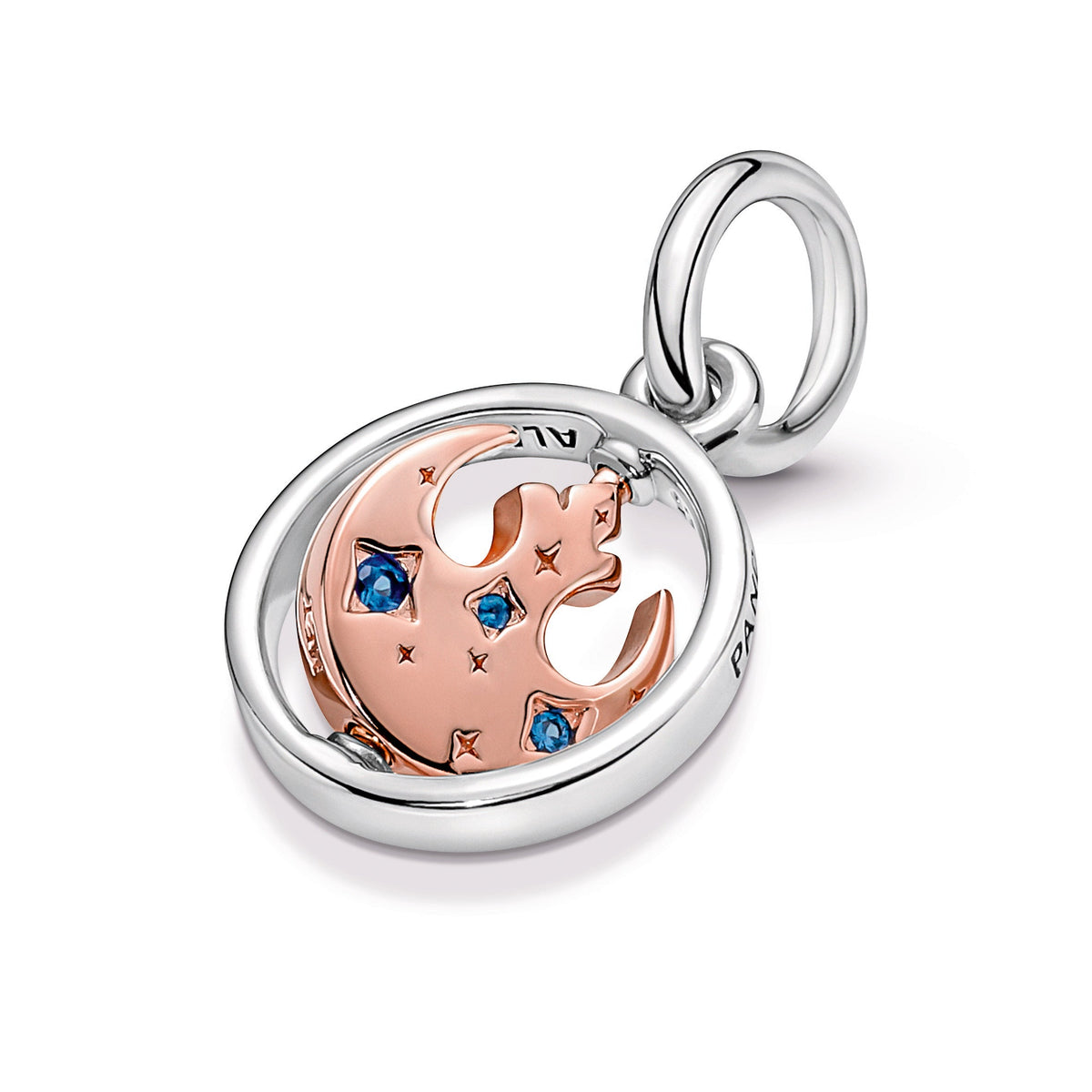 Pendant – 14k Rose Gold-Plated – Star Wars™ Rebel Alliance™ Symbol Spinning