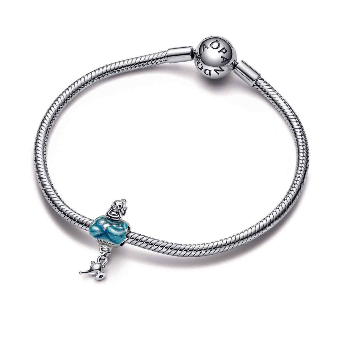 Charm – Sterling Silver – Disney Aladdin Genie & Lamp