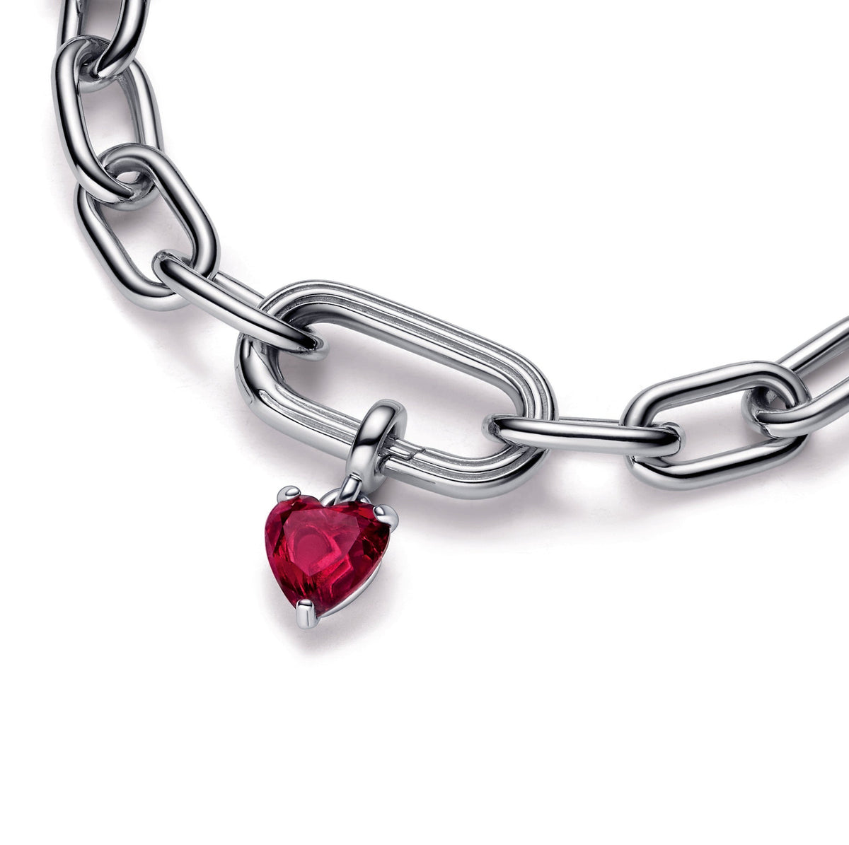 Charm – Sterling Silver – Pandora ME Broken Heart Mini Dangle