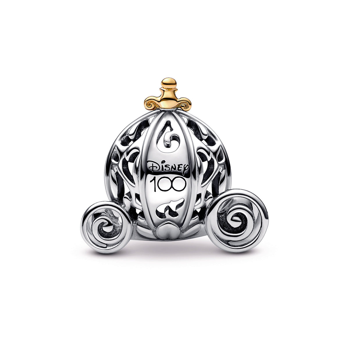 Charm – Sterling Silver – Disney 100th Anniversary Cinderella's Enchanted Carriage