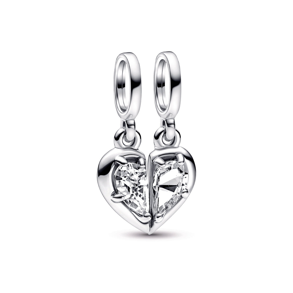 Dangle Charm – Sterling Silver – Splittable Mother & Daughter