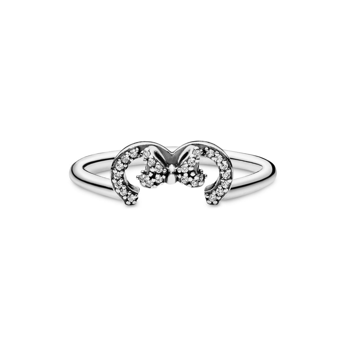 Ring – Sterling Silver – Disney Minnie Mouse Ears Silhouette Puzzle