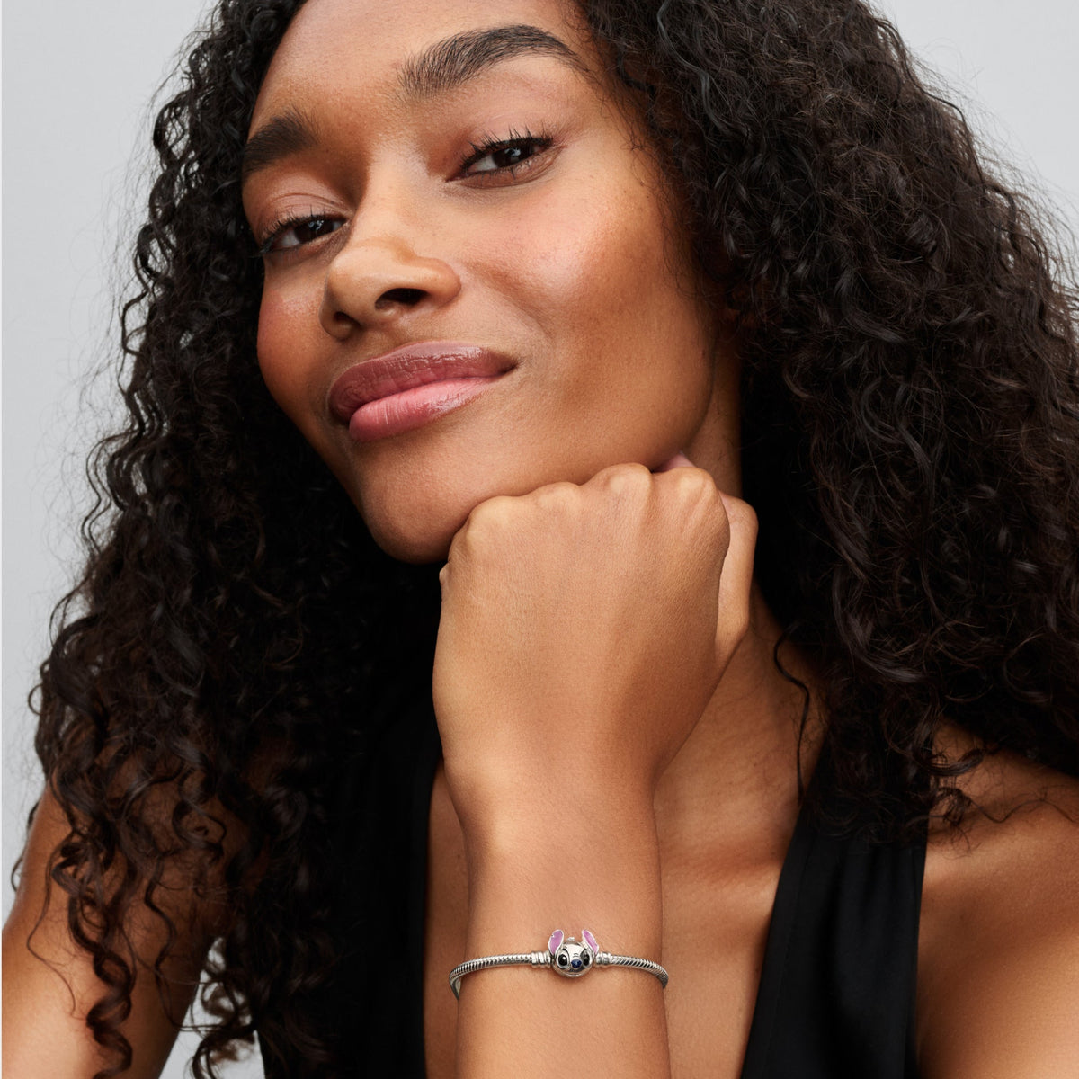 Chain Bracelet – Sterling Silver – Disney Stitch Snake