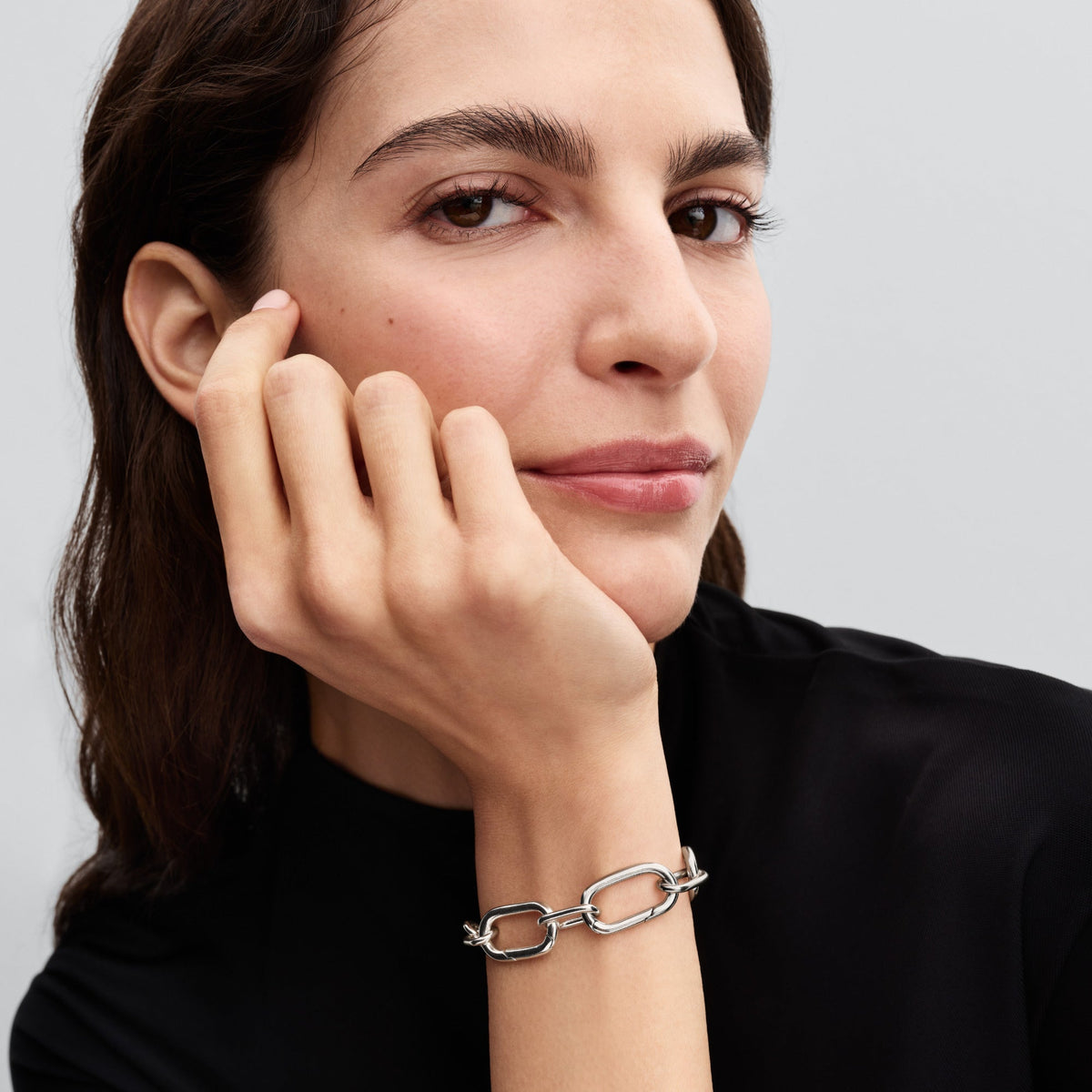 Chain Bracelet – Sterling Silver – Bold Link