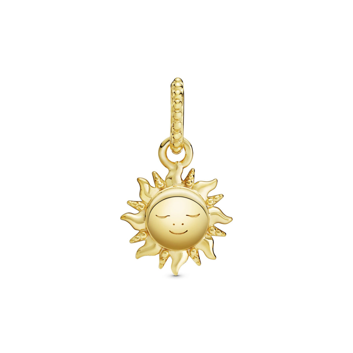 Pendant – 14k Gold-Plated – Sparkling Sun