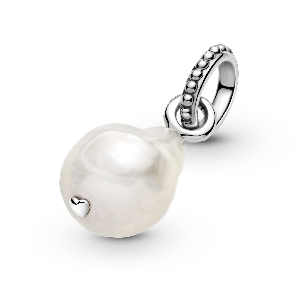 Pendant – Sterling Silver – Freshwater Cultured Baroque Pearl