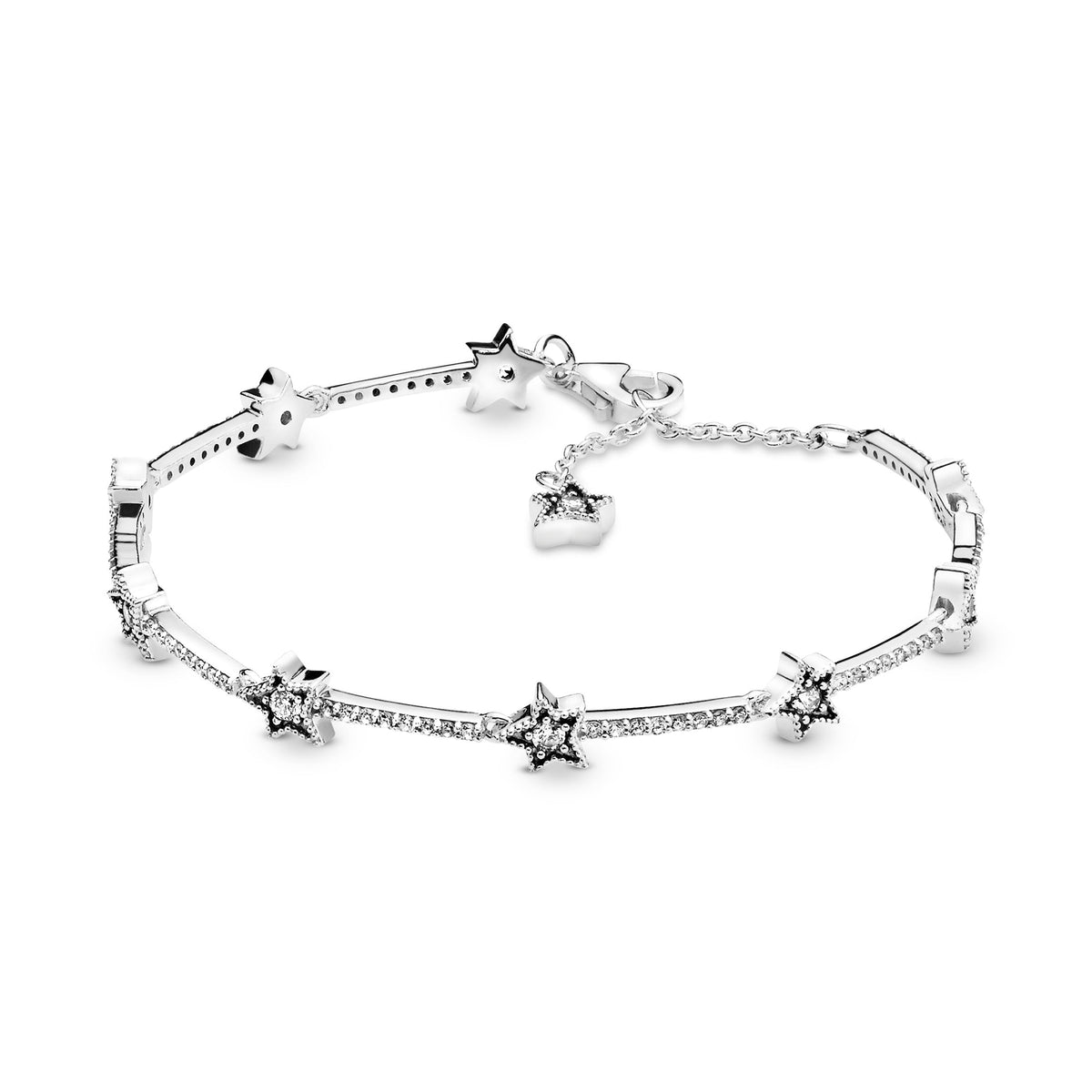 Bracelet – Sterling Silver – Celestial Stars