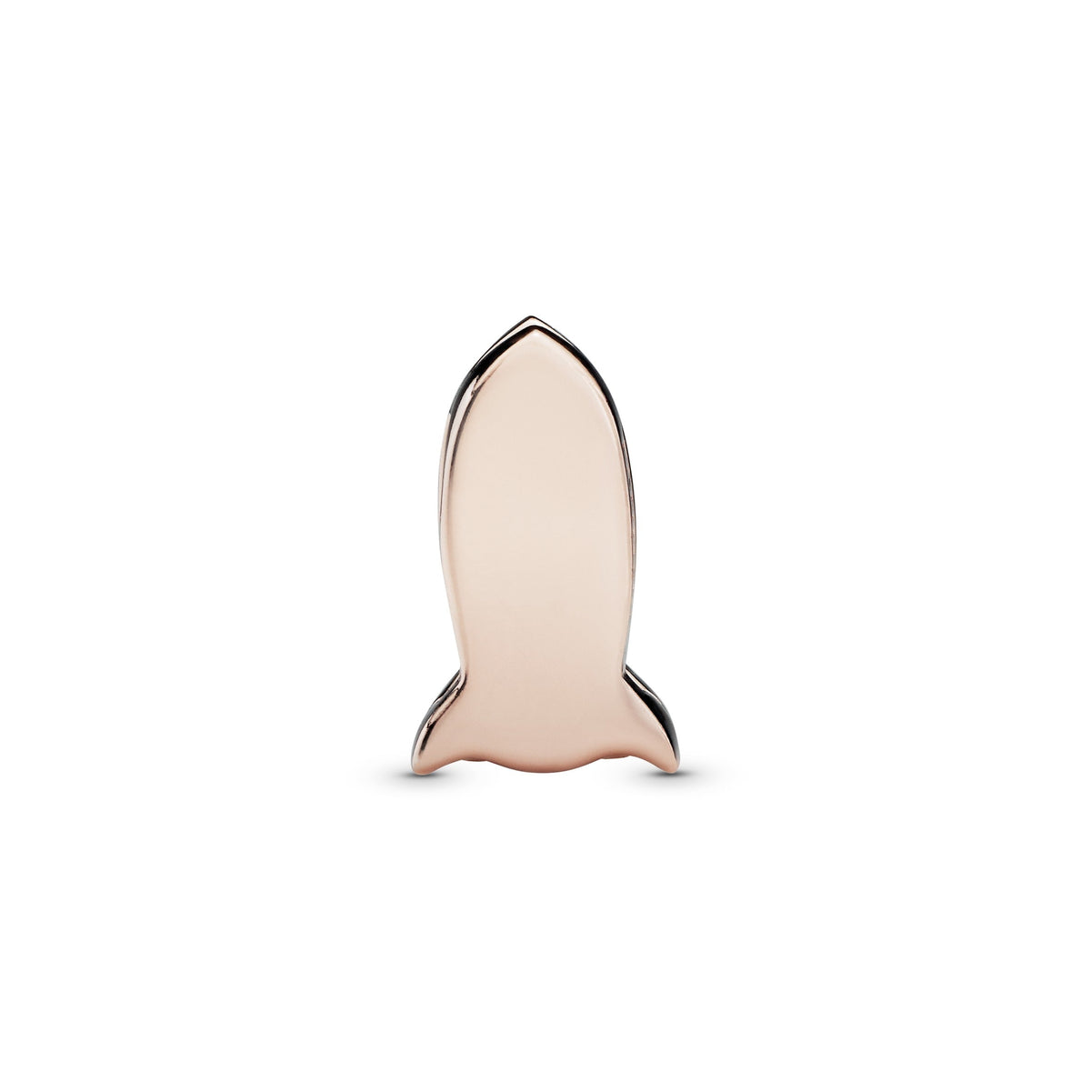 Clip Charm – 14k Rose Gold-Plated – Pandora Reflexions Space Rocket