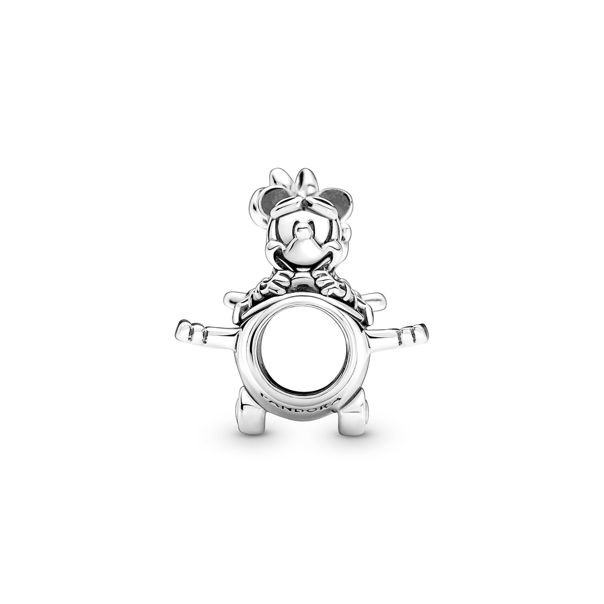 Charm – Sterling Silver – Disney Mickey Mouse & Minnie Mouse Airplane
