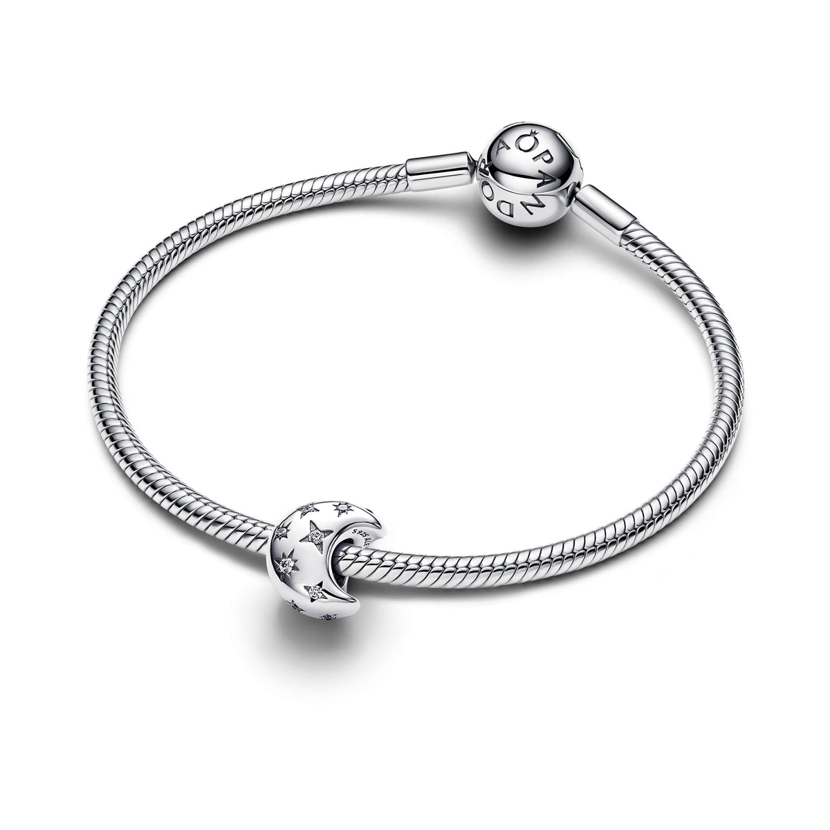 Charm – Sterling Silver – Crescent Moon