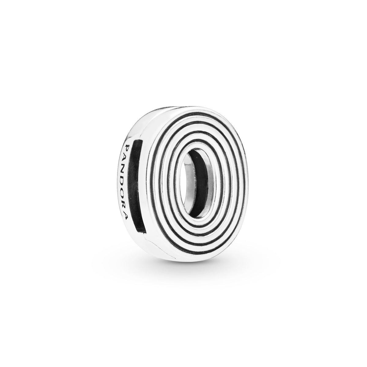 Clip Charm – Sterling Silver – Letter O