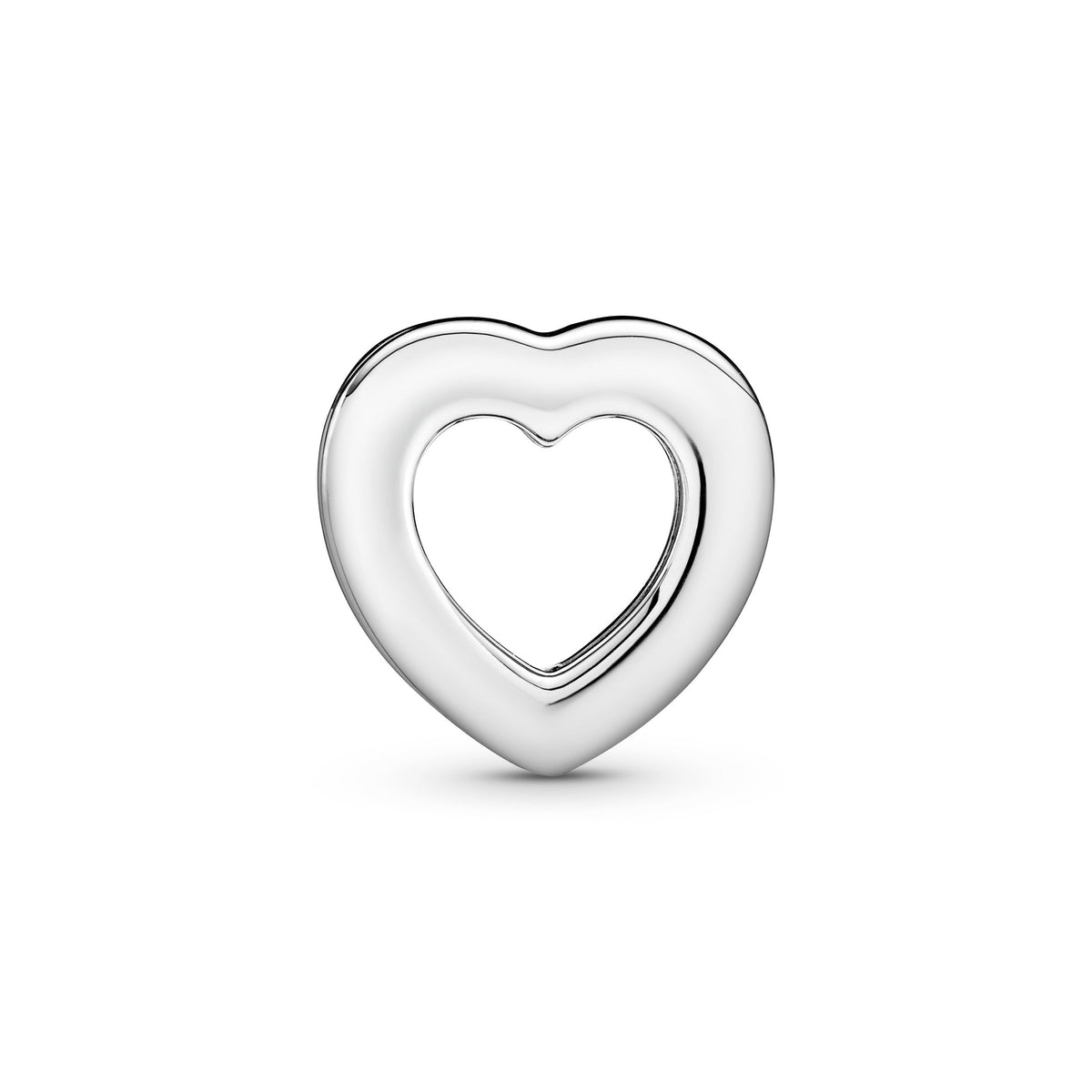 Clip Charm – 14k Rose Gold-Plated – Pandora Logo Heart