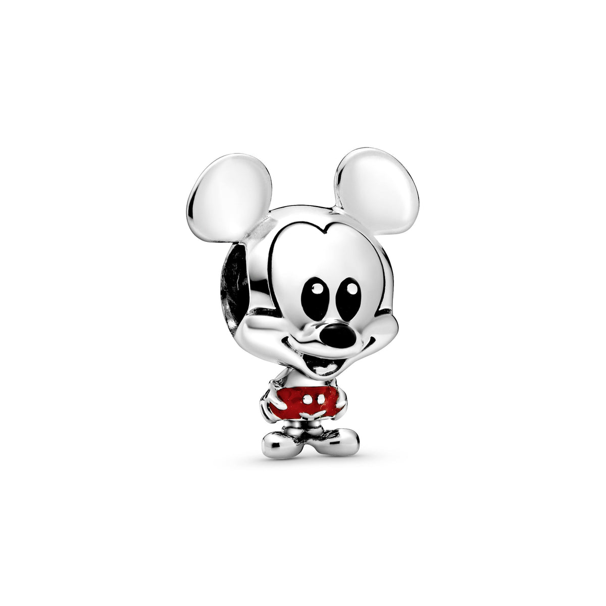 Charm – Sterling Silver – Disney Mickey Mouse Red Trousers