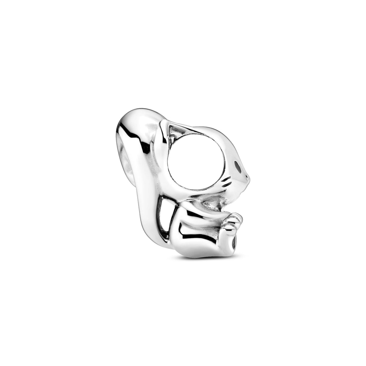 Charm – Sterling Silver – Cute Squirrel