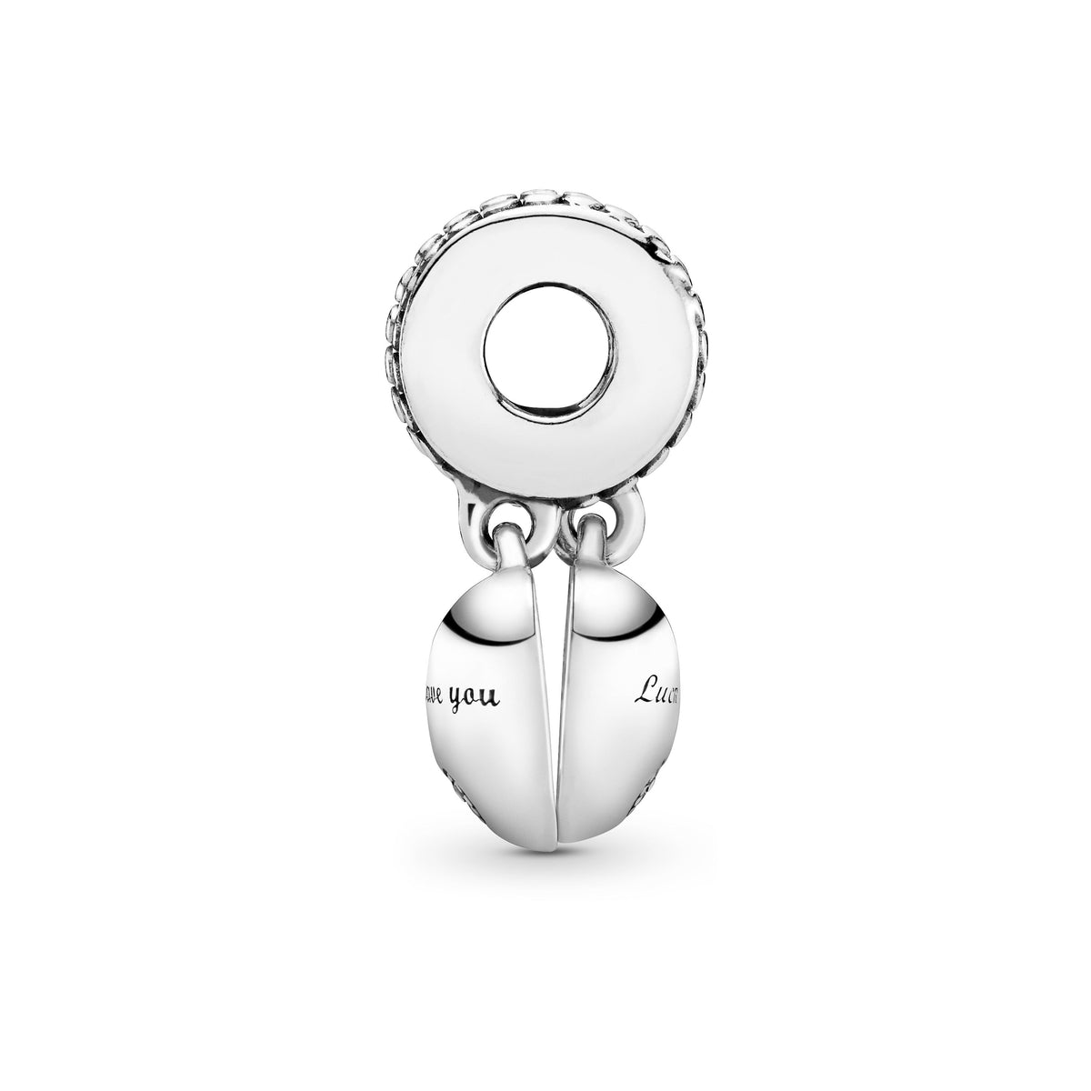 Dangle Charm – Sterling Silver – Daughter- & Mother in Law Split