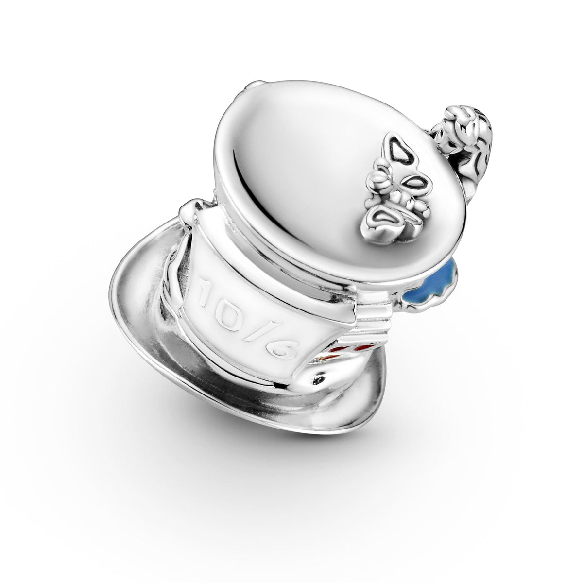 Charm – Sterling Silver – Disney Alice in Wonderland & The Mad Hatter's Tea Party