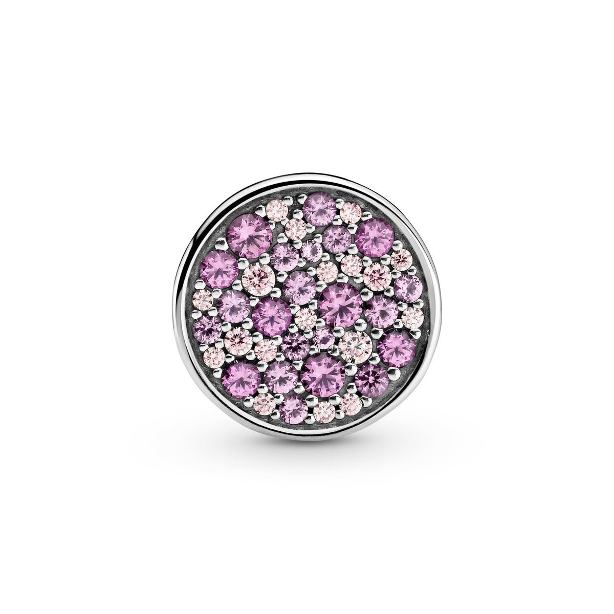 Clip Charm – Sterling Silver – Pandora Reflexions Pink Pavé