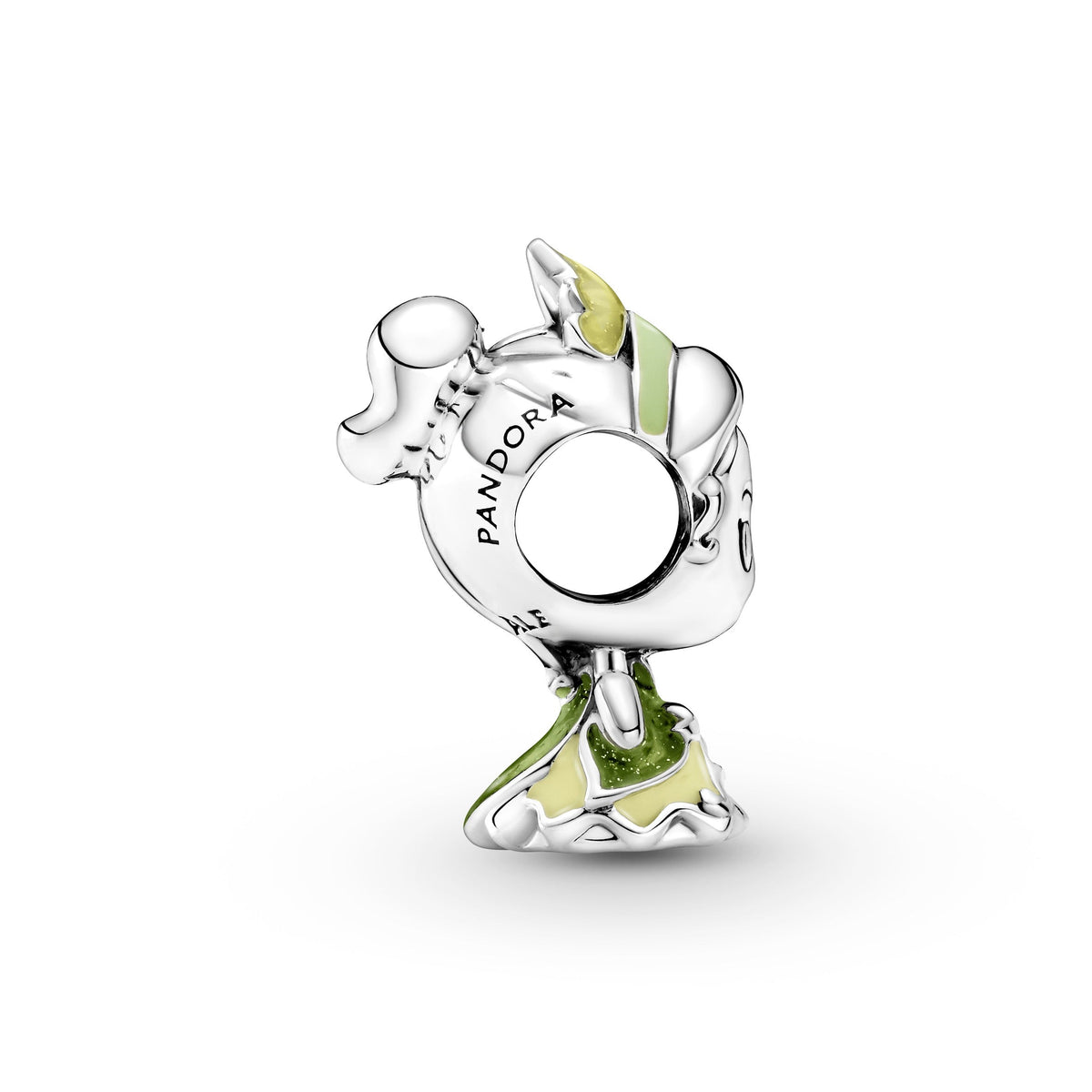 Charm – Sterling Silver – Disney Princess Tiana And The Frog