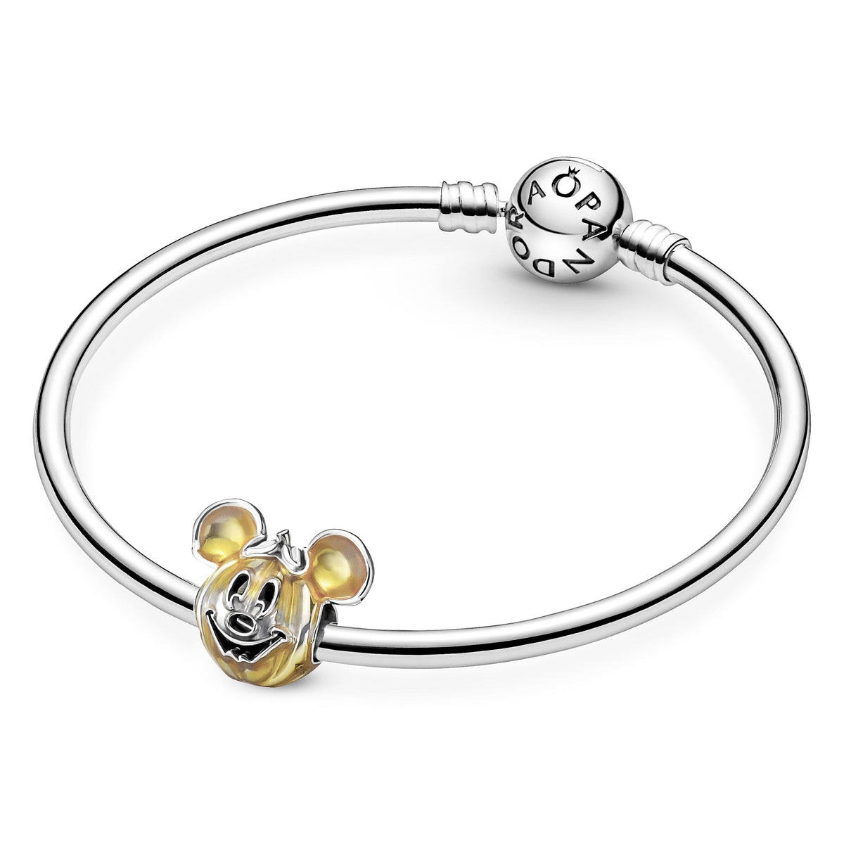 Charm – Sterling Silver – Disney Mickey Mouse Pumpkin
