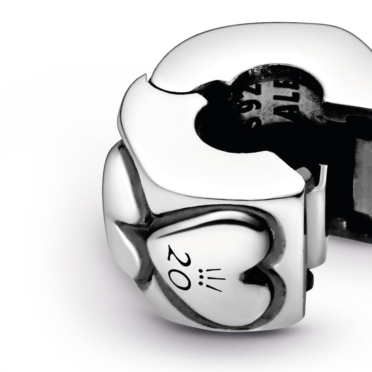 Clip Charm – Sterling Silver – Pandora 2020 Hearts