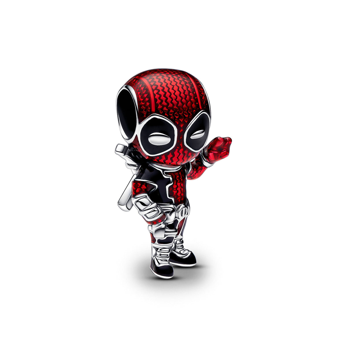 Charm – Sterling Silver – Marvel Deadpool