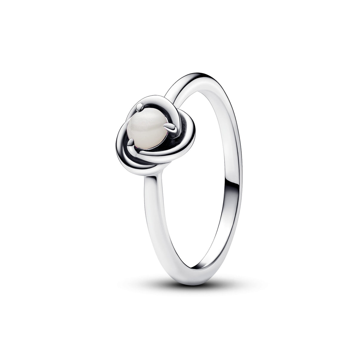 Ring – Sterling Silver – June Birthstone Eternity Circle