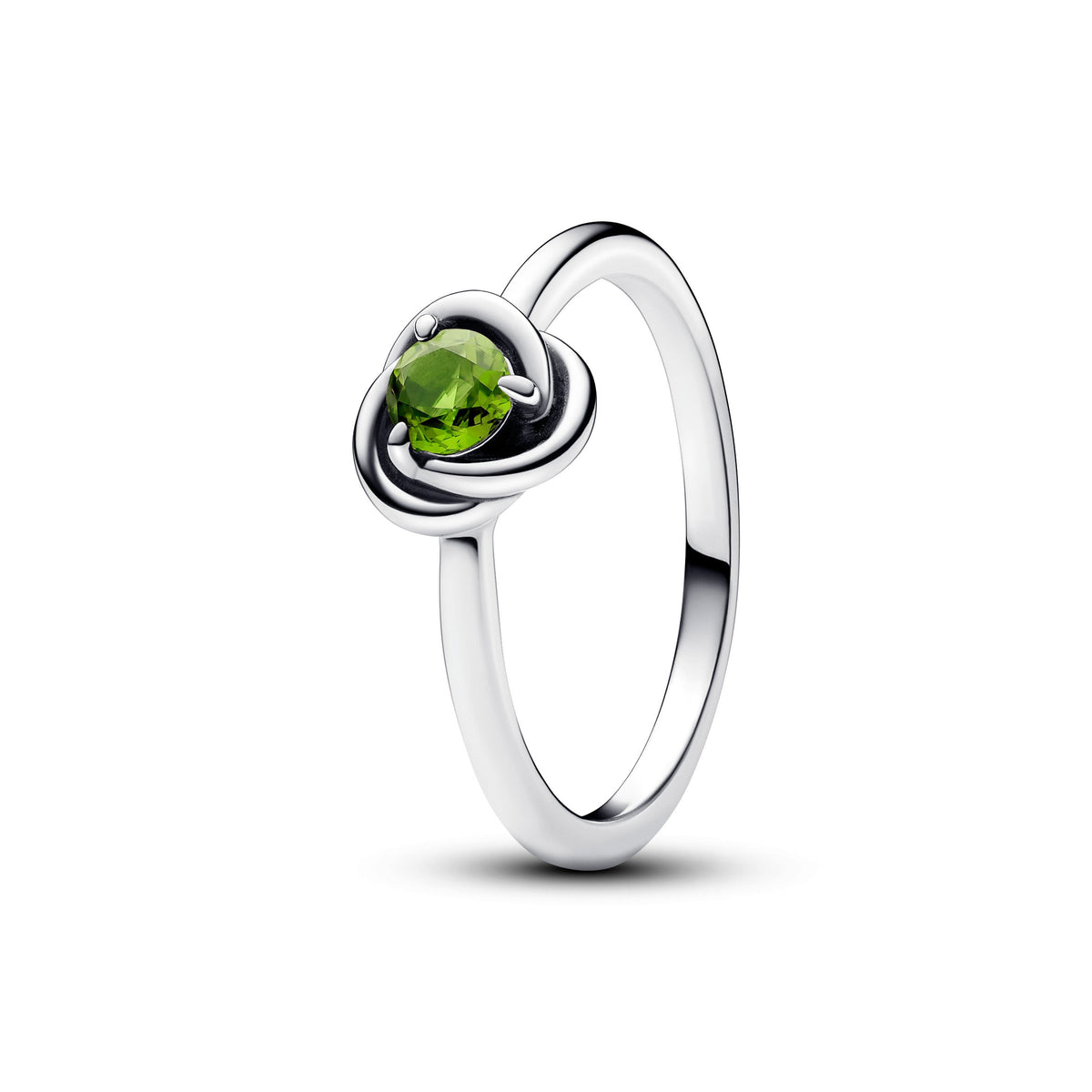 Ring – Sterling Silver – August Birthstone Eternity Circle