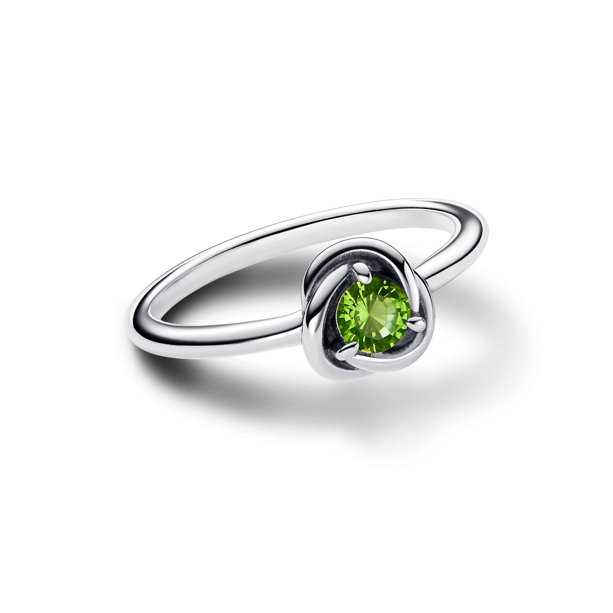 Ring – Sterling Silver – August Birthstone Eternity Circle
