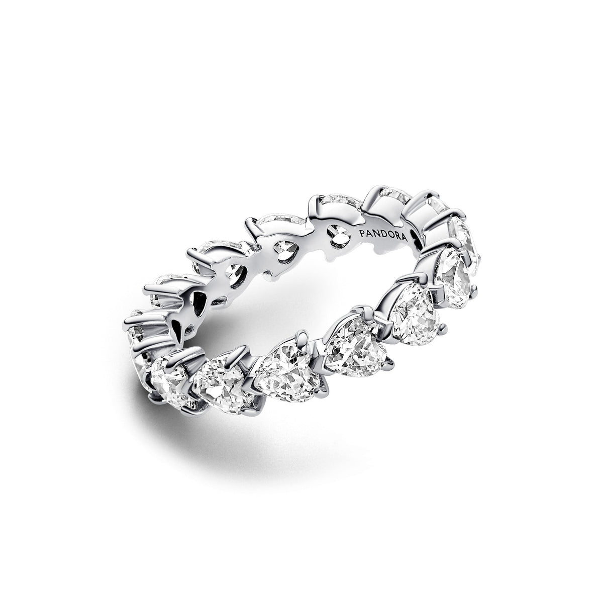 Ring – Row of Hearts Eternity