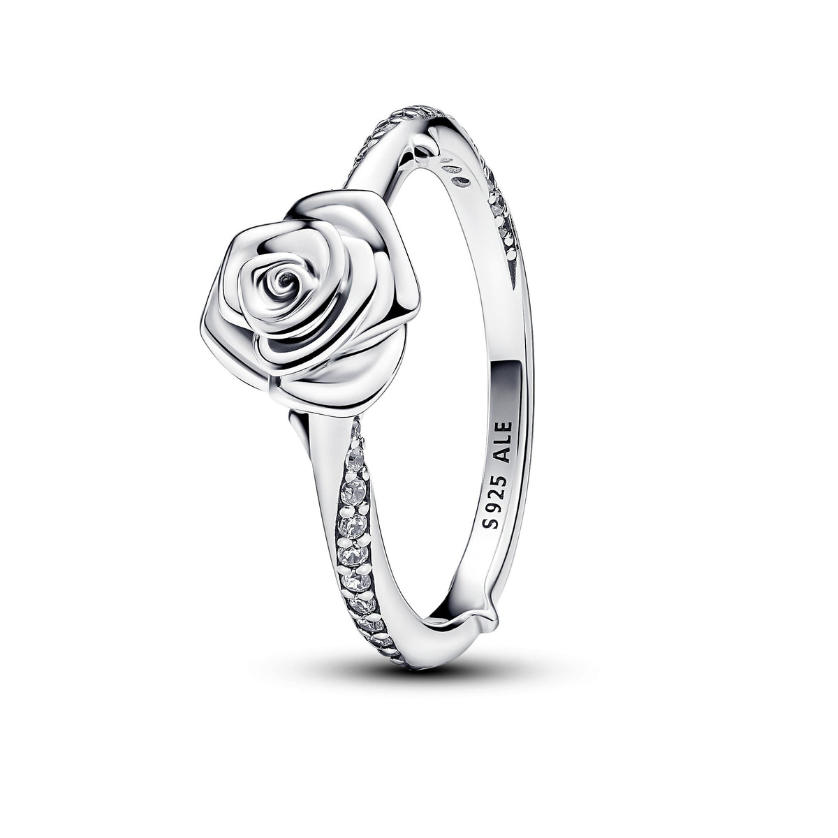 Ring – Sterling Silver – Rose in Bloom