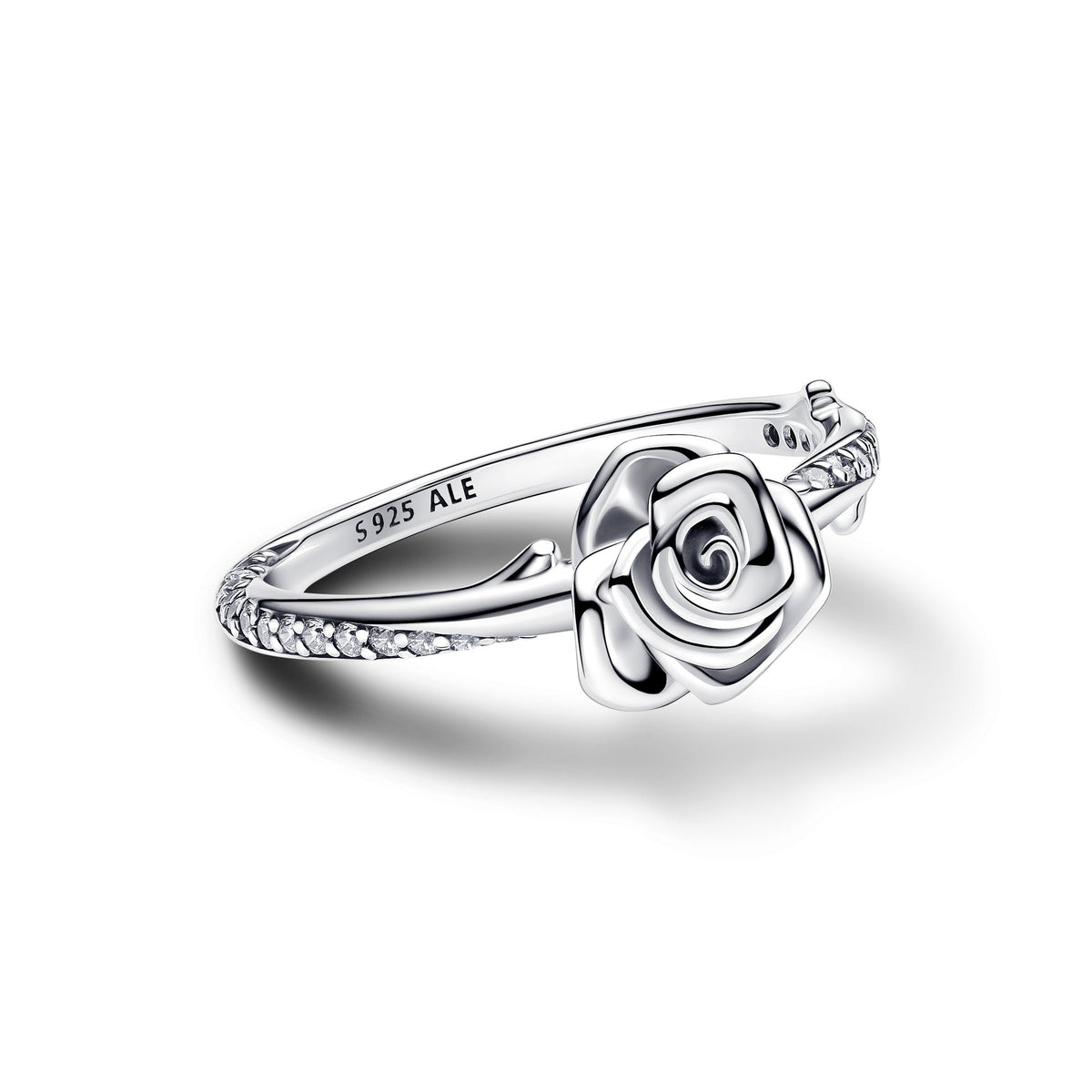 Ring – Sterling Silver – Rose in Bloom
