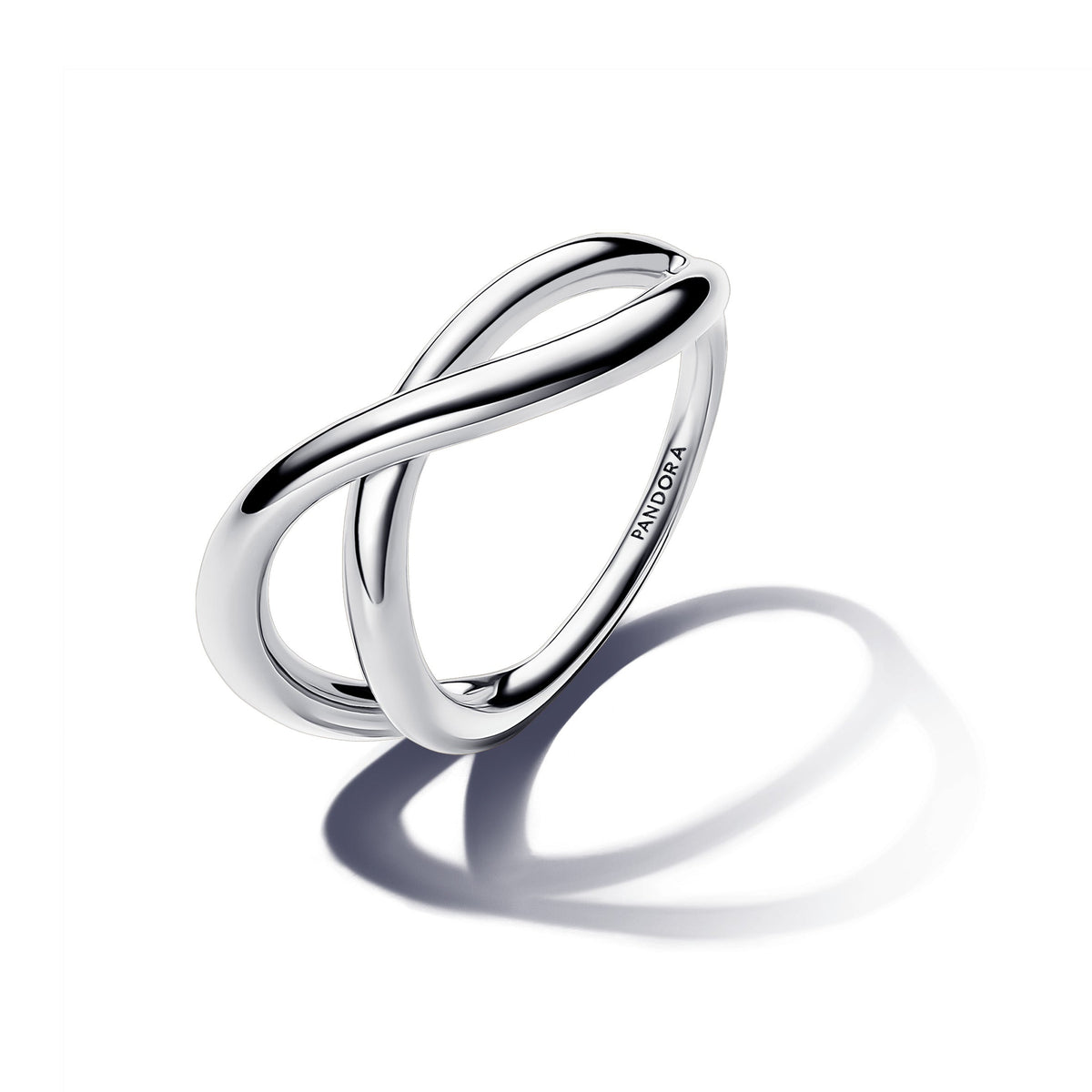 Ring – Sterling Silver – Organically Shaped Infinity