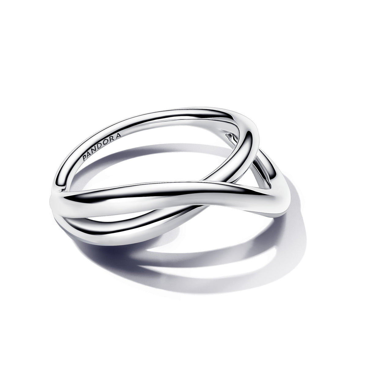 Ring – Sterling Silver – Organically Shaped Infinity