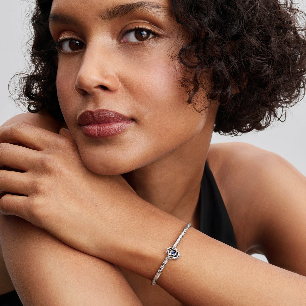 Charm – Sterling Silver – Hamsa Hand