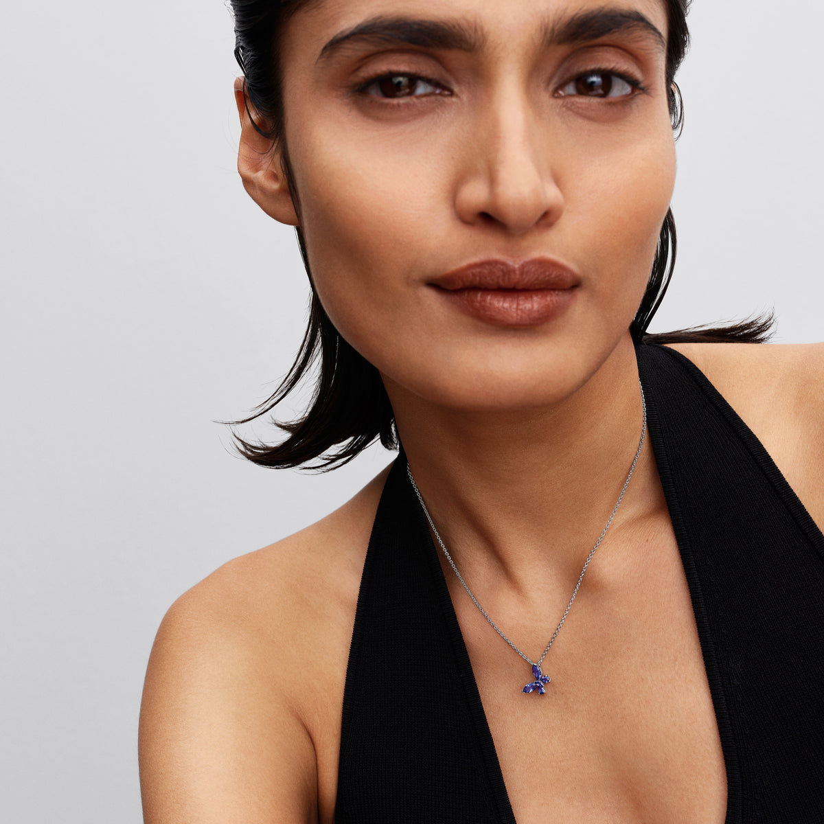 Pendant Necklace – Sterling Silver – Butterfly
