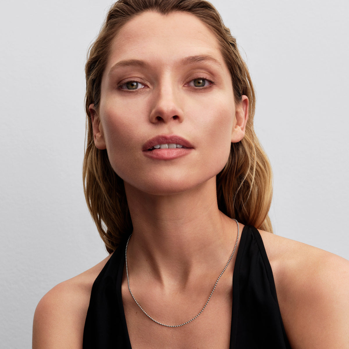 Chain Necklace – Sterling Silver – Ball