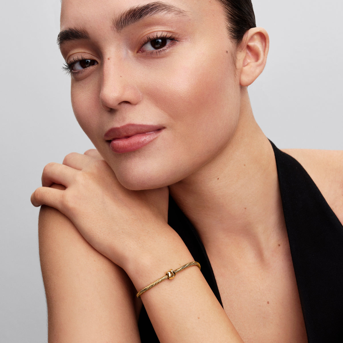Mini Charm – 14k Gold-Plated – Horseshoe