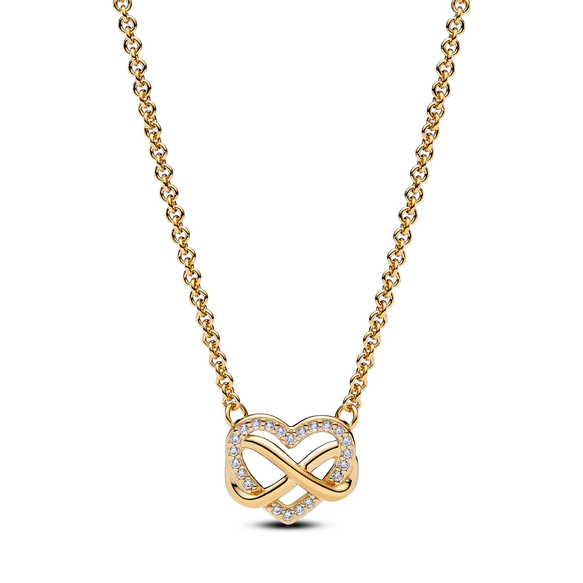 Gift Set – 14k Gold-Plated – 14k Gold Plated Infinity Heart