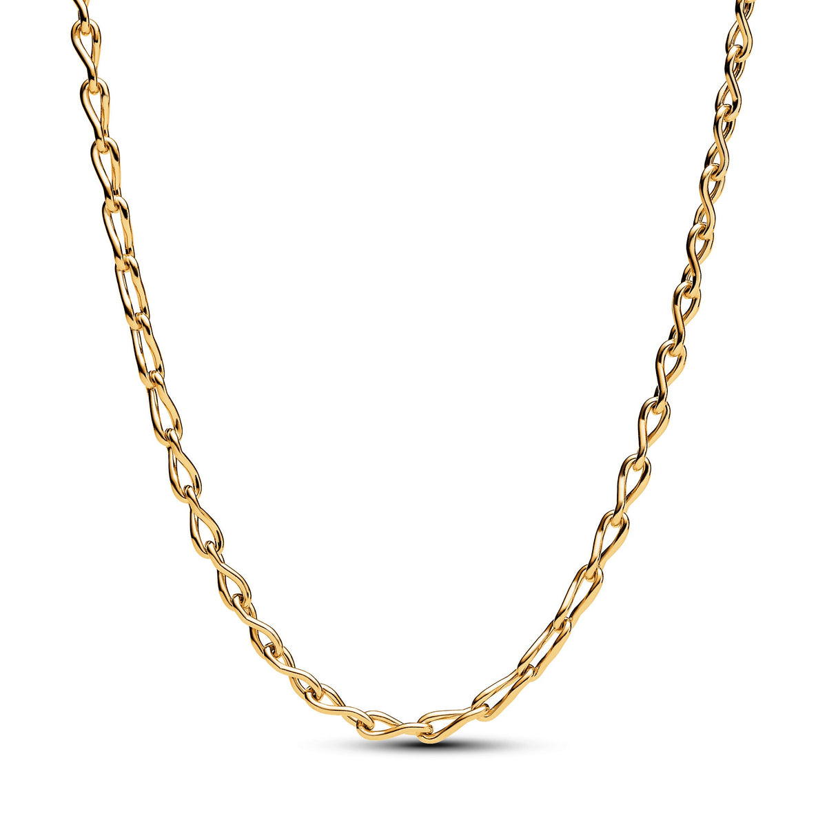 Chain Necklace – 14k Gold-Plated – Infinity