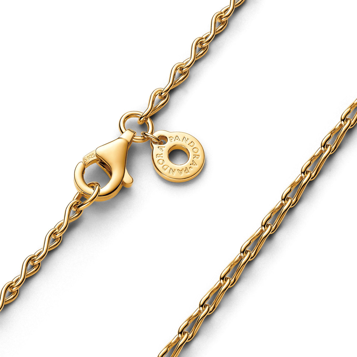 Chain Necklace – 14k Gold-Plated – Infinity