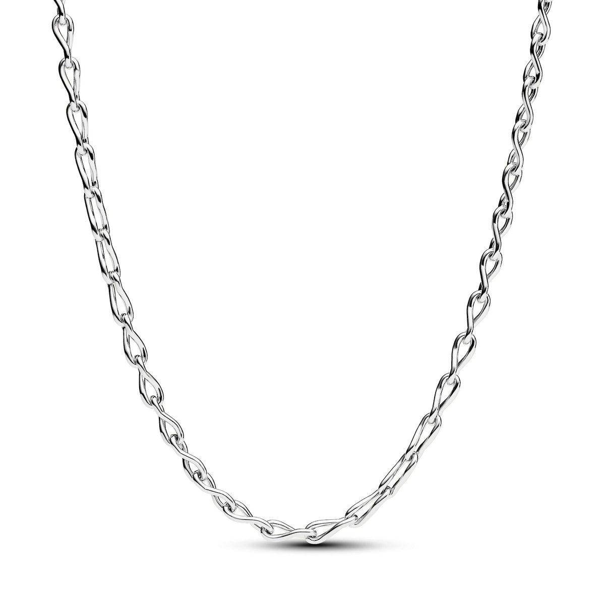 Chain Necklace – Sterling Silver – Infinity