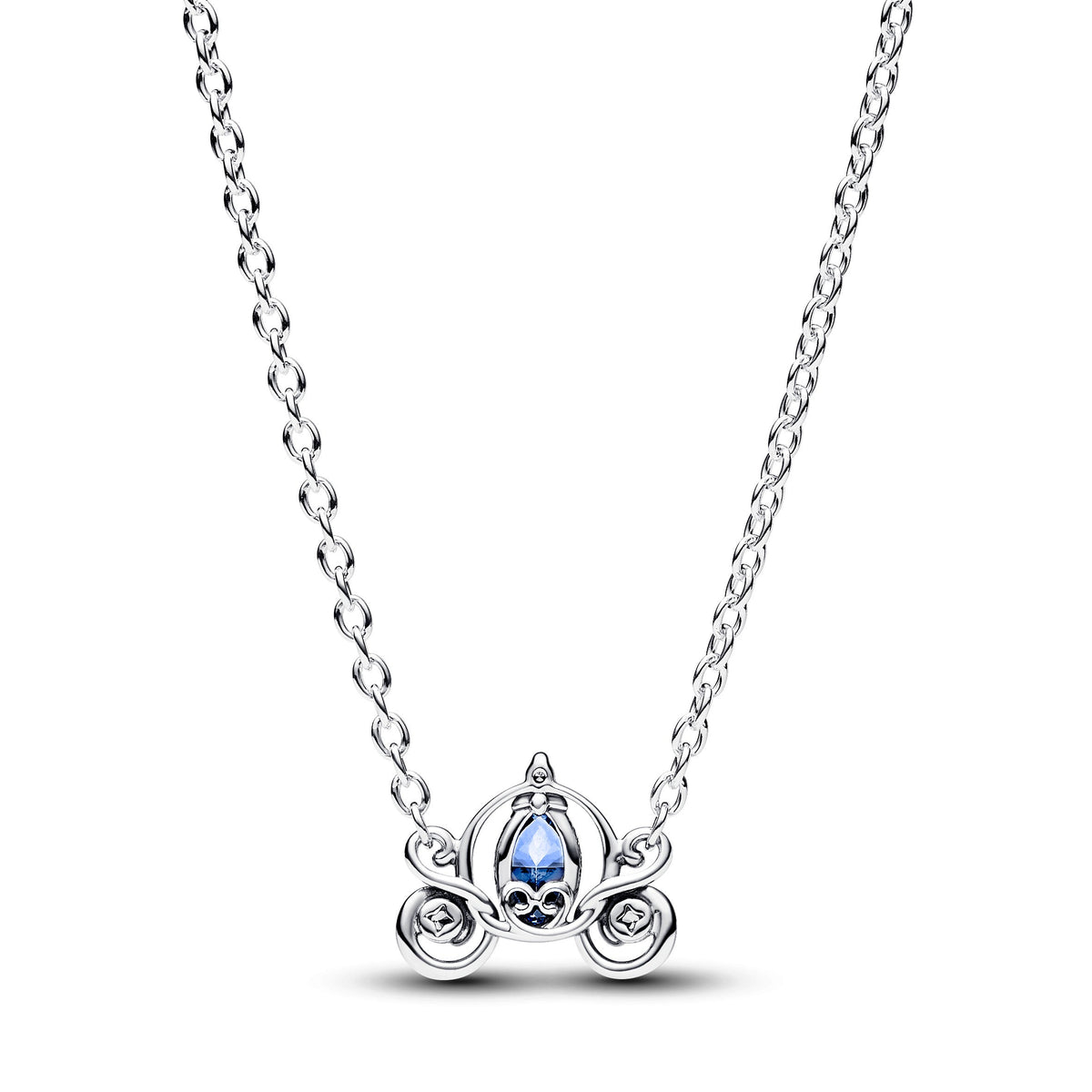 Necklace – Sterling Silver – Disney Cinderella's Carriage Collier