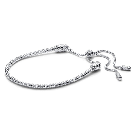 Bracelet – Sterling Silver – Pandora Moments Studded Chain Slider