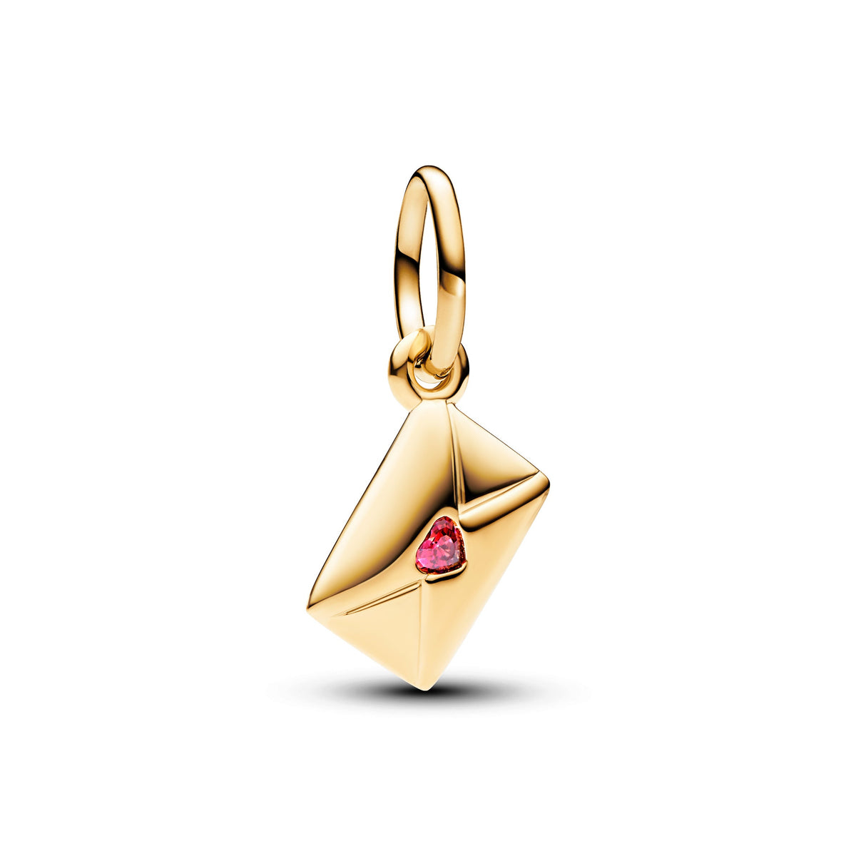 Dangle Charm – 14k Gold-Plated – Love Letter Envelope