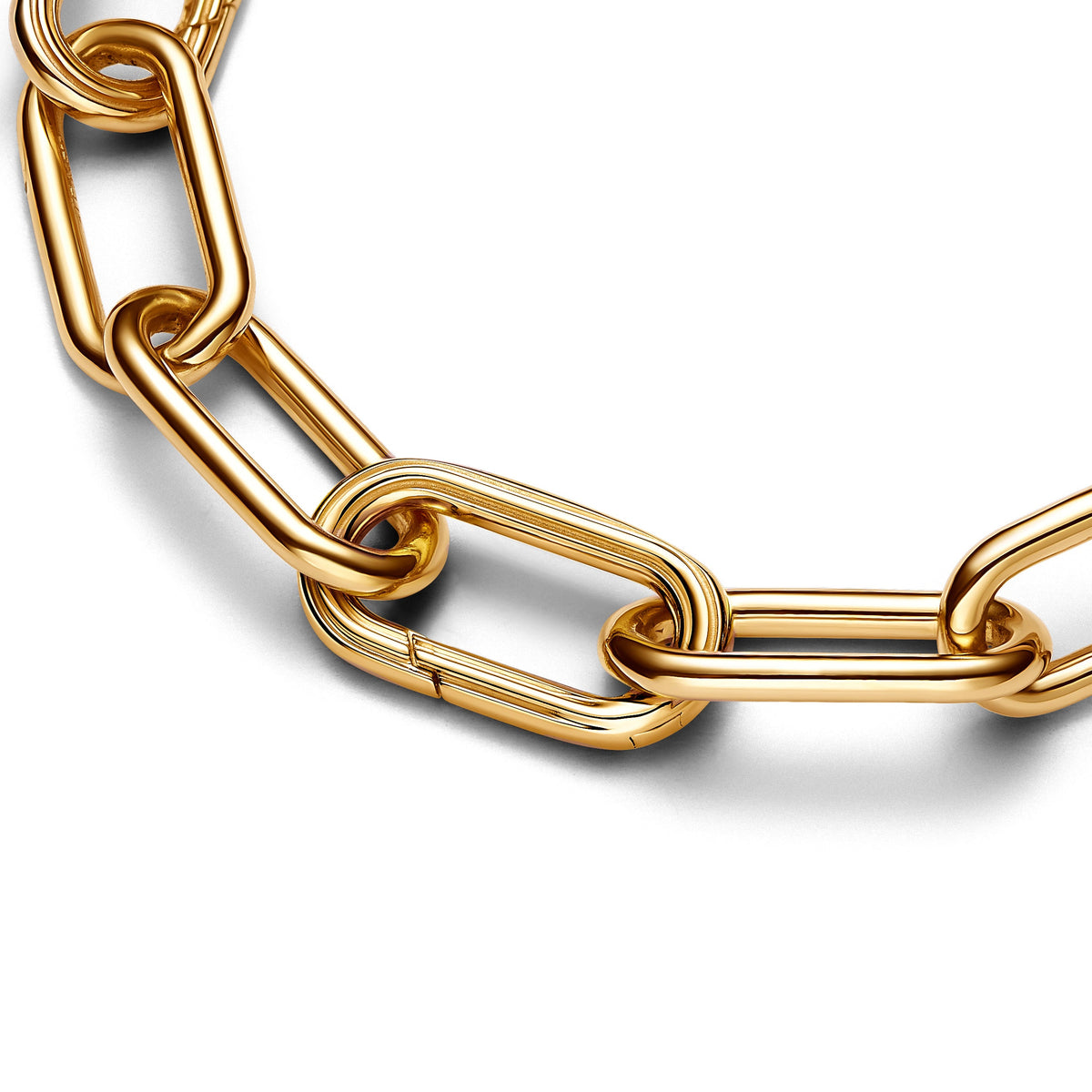 Charm – 14k Gold-Plated – Pandora ME Rectangular Openable Link